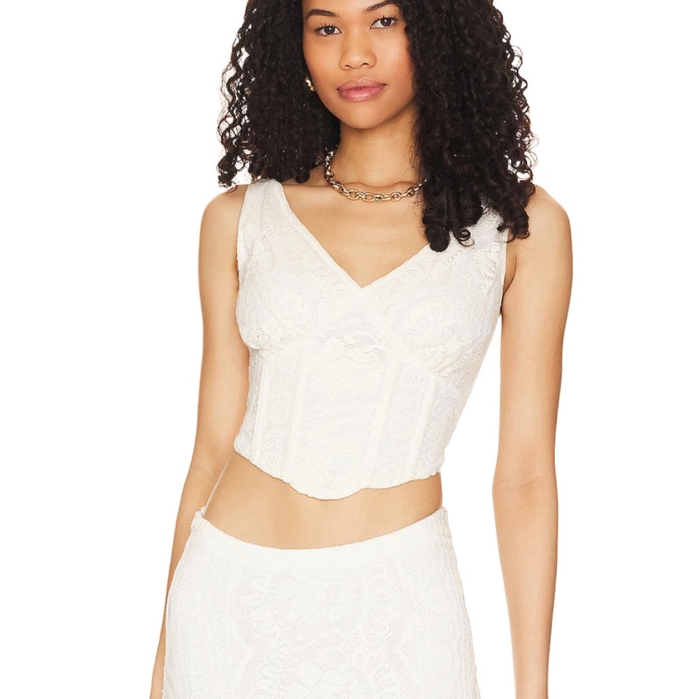 NWT Cream Alec Top LPA
